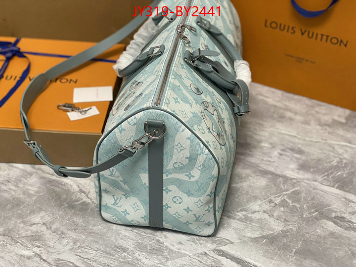 LV Bags(TOP)-Keepall BandouliRe 45-50- replica 1:1 high quality ID: BY2441 $: 319USD