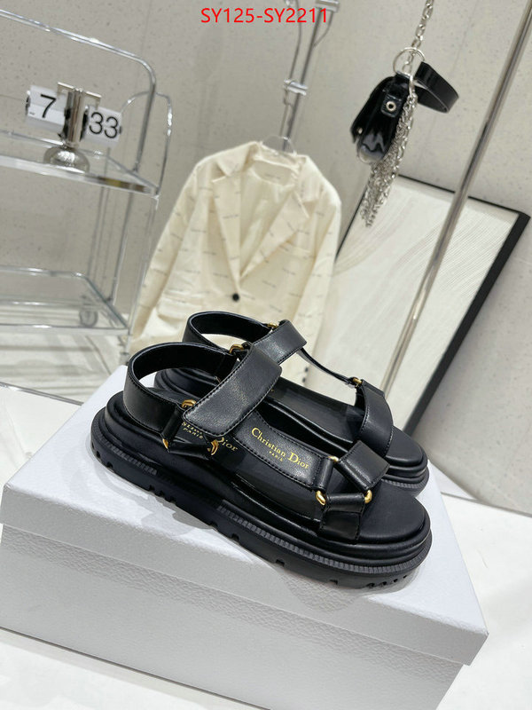 Women Shoes-Dior high quality ID: SY2211 $: 125USD