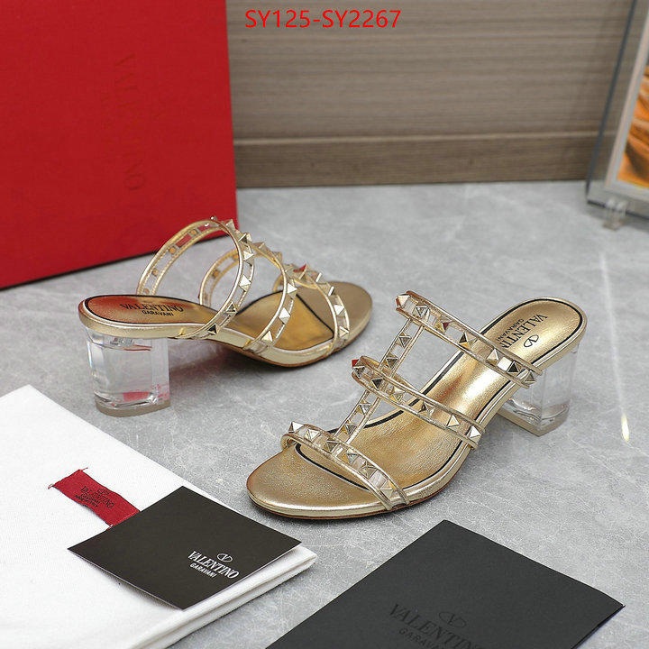 Women Shoes-Valentino replica 2023 perfect luxury ID: SY2267 $: 125USD