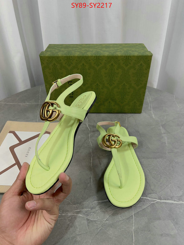 Women Shoes-Gucci designer replica ID: SY2217 $: 89USD