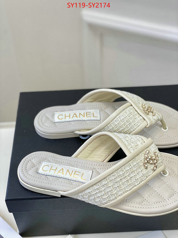 Women Shoes-Chanel aaaaa+ class replica ID: SY2174 $: 119USD