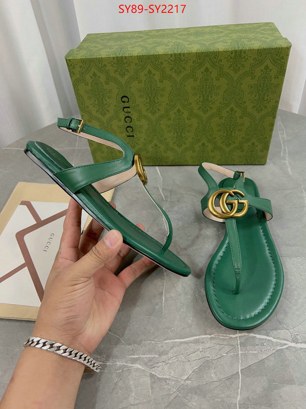 Women Shoes-Gucci designer replica ID: SY2217 $: 89USD