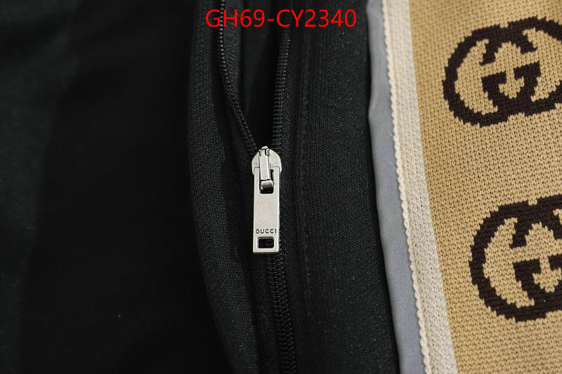 Clothing-Gucci designer wholesale replica ID: CY2340 $: 69USD