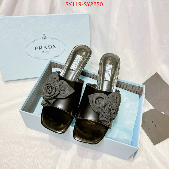 Women Shoes-Prada top 1:1 replica ID: SY2250 $: 119USD