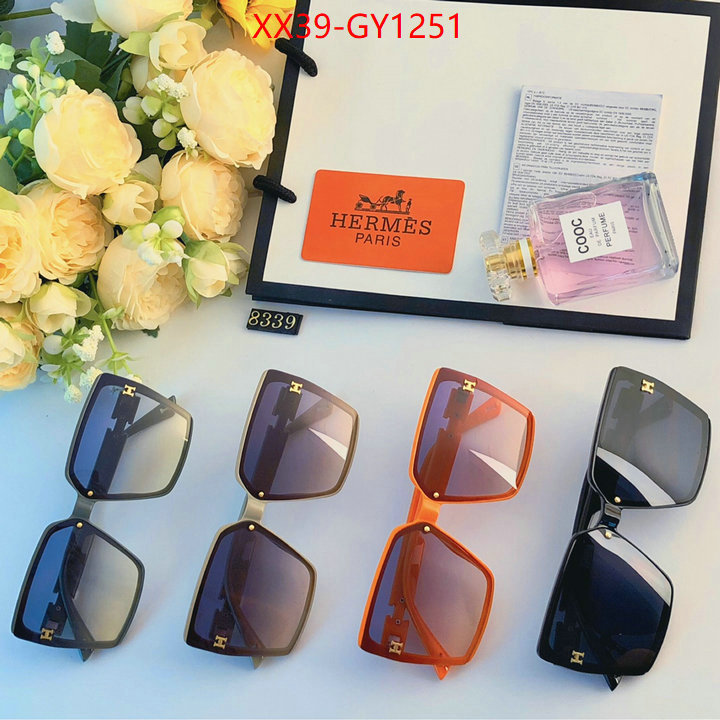 Glasses-Hermes,cheap replica ID: GY1251,$: 39USD