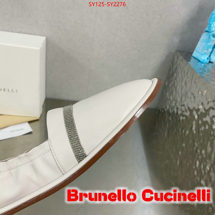 Women Shoes-Brunello cucinelli customize the best replica ID: SY2276 $: 125USD