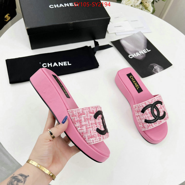 Women Shoes-Chanel 2023 replica wholesale cheap sales online ID: SY2194 $: 105USD