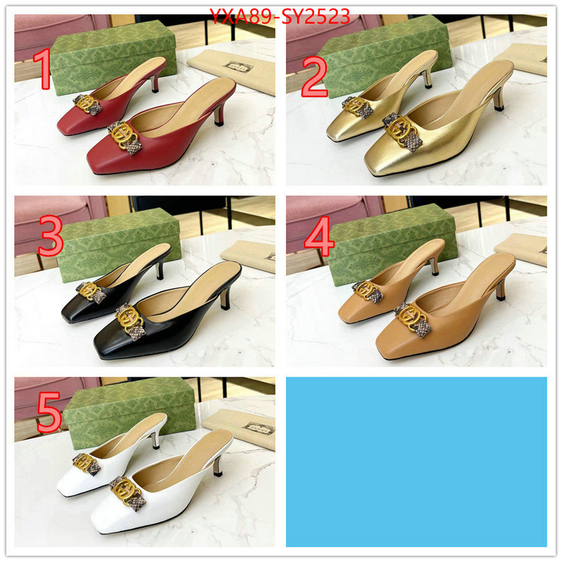 Women Shoes-Gucci top quality fake ID: SY2523