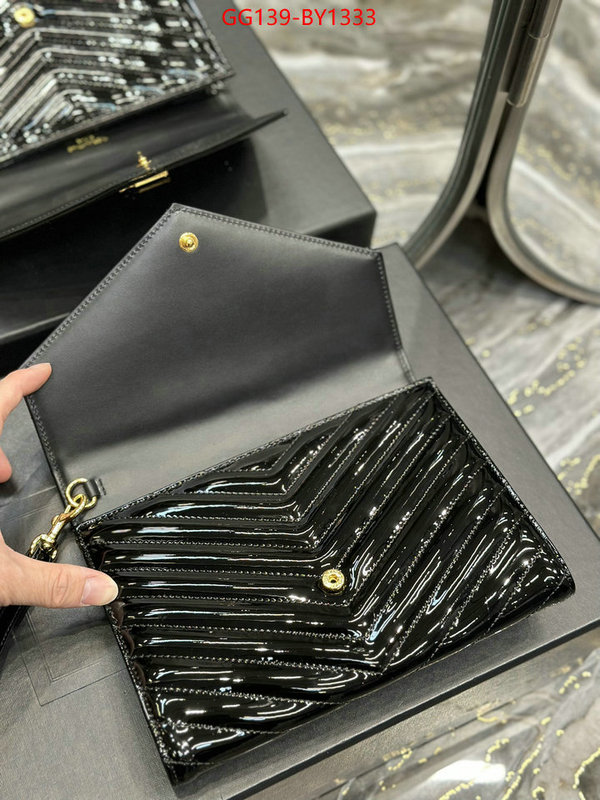 YSL Bag(TOP)-Clutch-,perfect quality designer replica ID: BY1333,$: 139USD