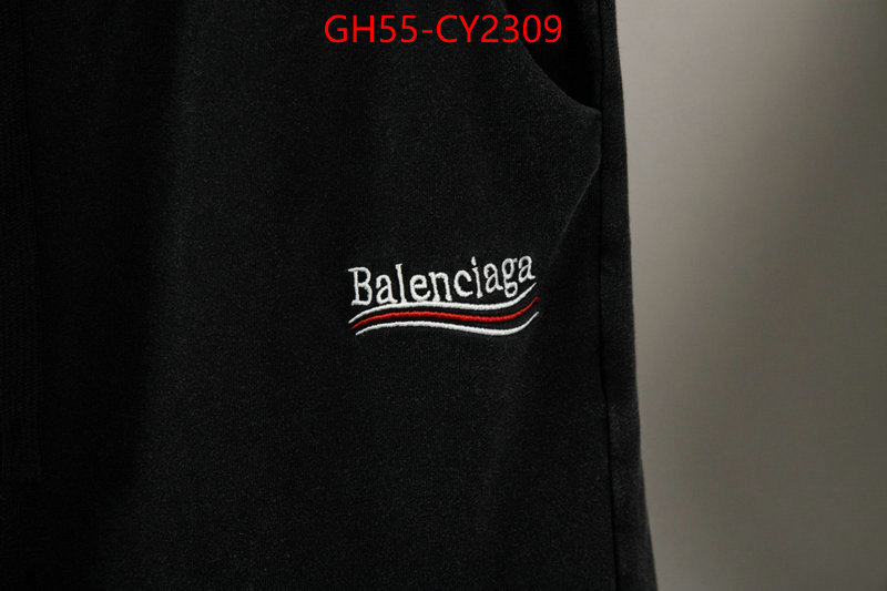 Clothing-Balenciaga high quality designer replica ID: CY2309 $: 55USD