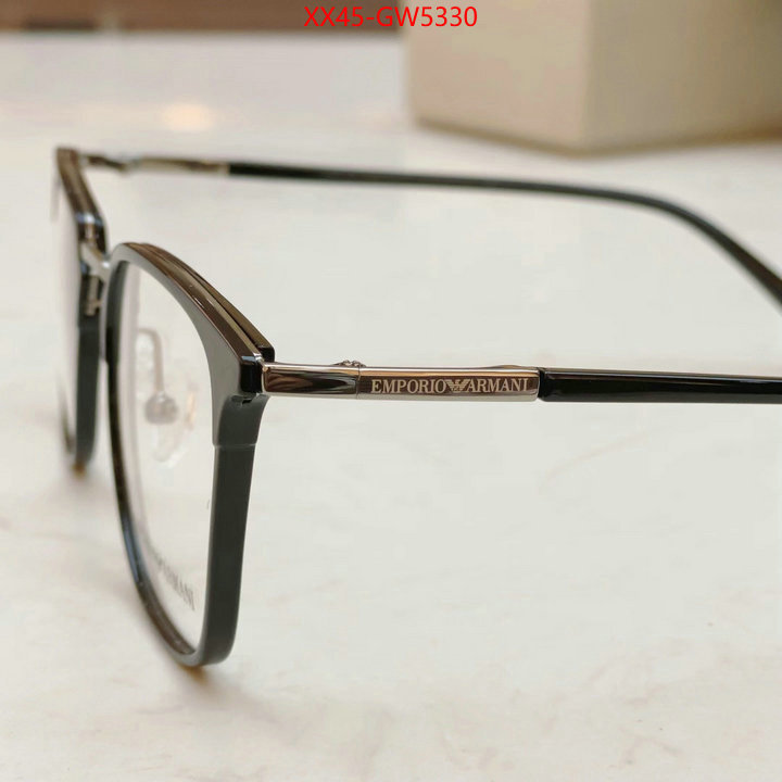 Glasses-Armani what's best ID: GW5330 $: 45USD