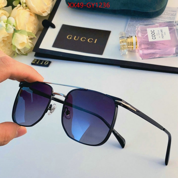 Glasses-Gucci,from china 2023 ID: GY1236,$: 49USD