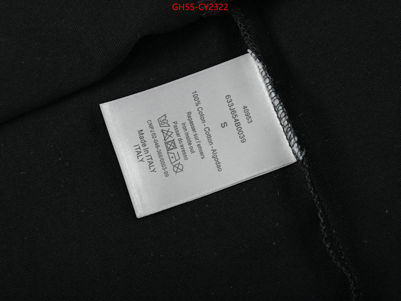 Clothing-Dior quality replica ID: CY2322 $: 55USD