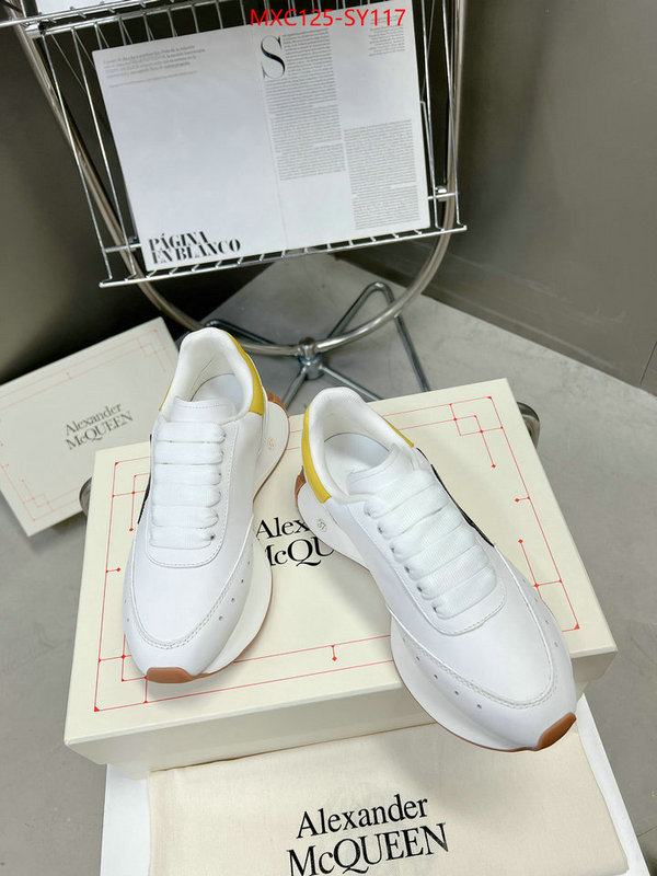 Men Shoes-Alexander McQueen,top quality designer replica ID: SY117,$: 125USD