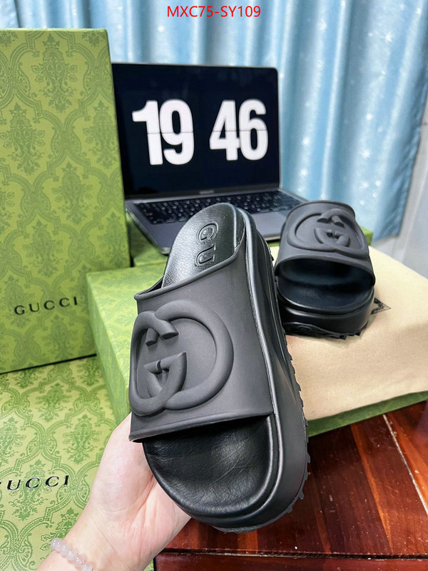 Men Shoes-Gucci,buy luxury 2023 ID: SY109,$: 75USD