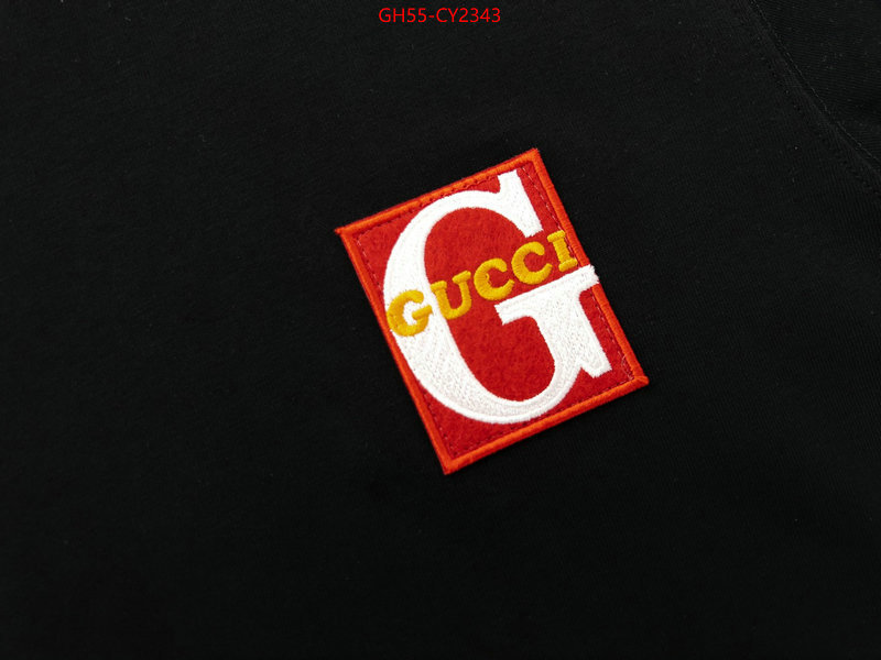 Clothing-Gucci 1:1 replica ID: CY2343 $: 55USD