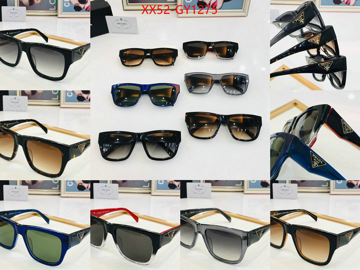 Glasses-Prada,wholesale imitation designer replicas ID: GY1275,$: 52USD