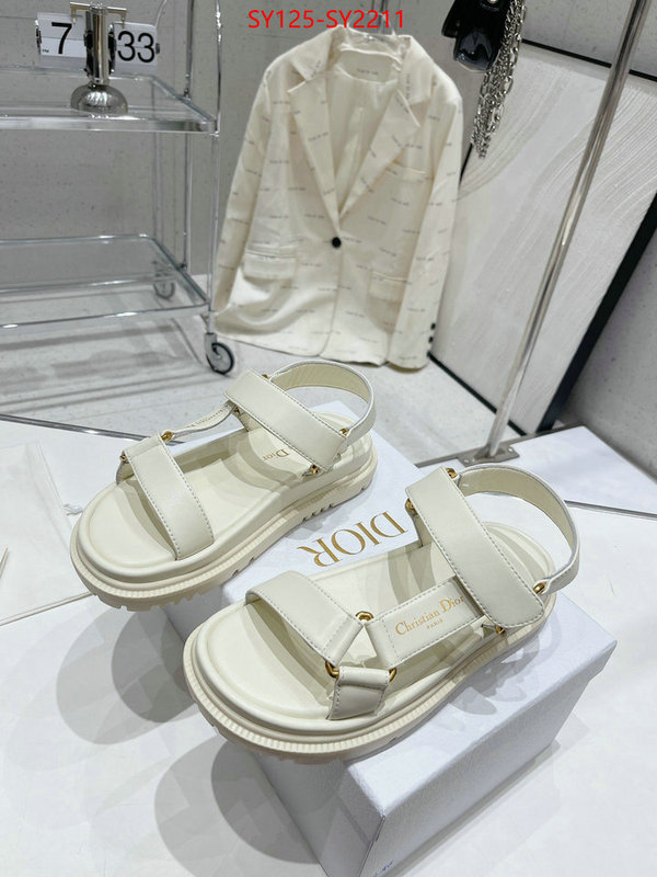 Women Shoes-Dior high quality ID: SY2211 $: 125USD