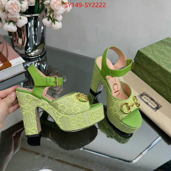 Women Shoes-Gucci wholesale sale ID: SY2222 $: 149USD