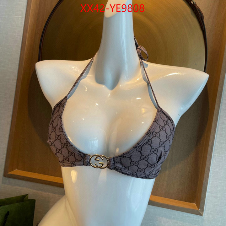 Swimsuit-GUCCI,cheap high quality replica ID: YE9808,$: 42USD