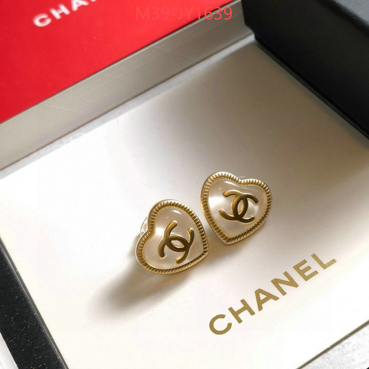 Jewelry-Chanel,how to find replica shop ID: JY1639,$: 39USD