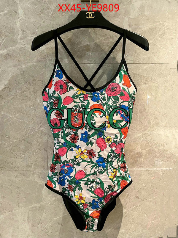 Swimsuit-GUCCI,counter quality ID: YE9809,$: 45USD
