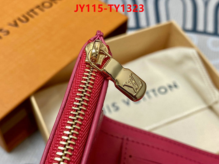 LV Bags(TOP)-Wallet,new designer replica ID: TY1323,$: 115USD