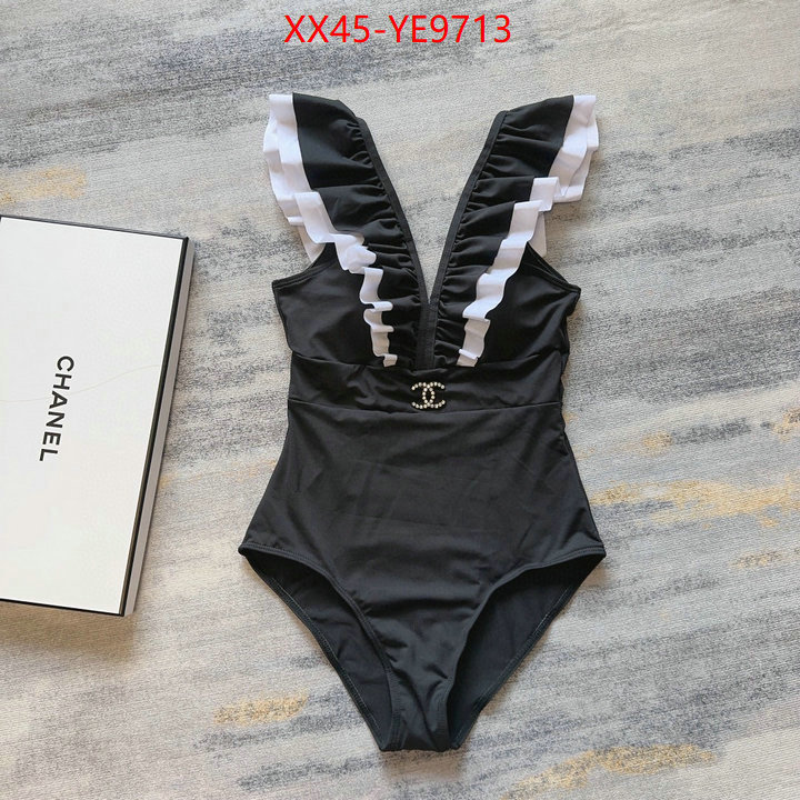 Swimsuit-Chanel,found replica ID: YE9713,$: 45USD