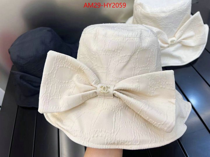 Cap (Hat)-Chanel 2023 luxury replicas ID: HY2059 $: 29USD