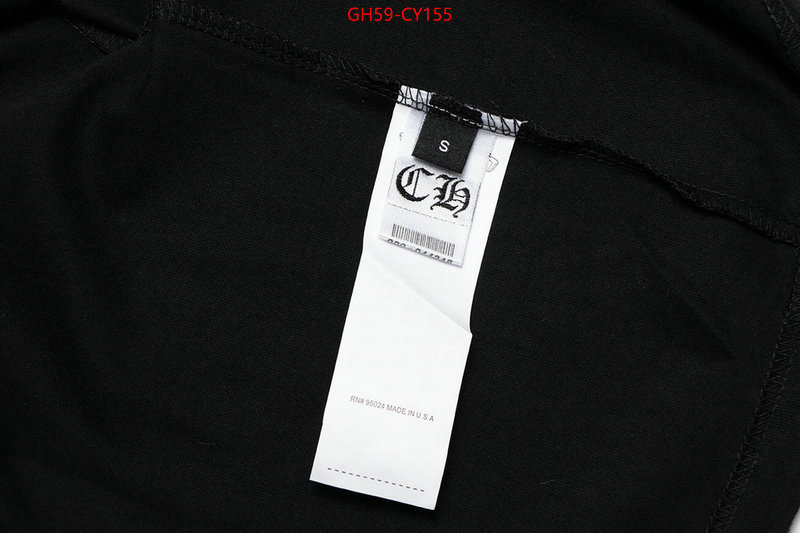 Clothing-Chrome Hearts,most desired ID: CY155,$: 59USD