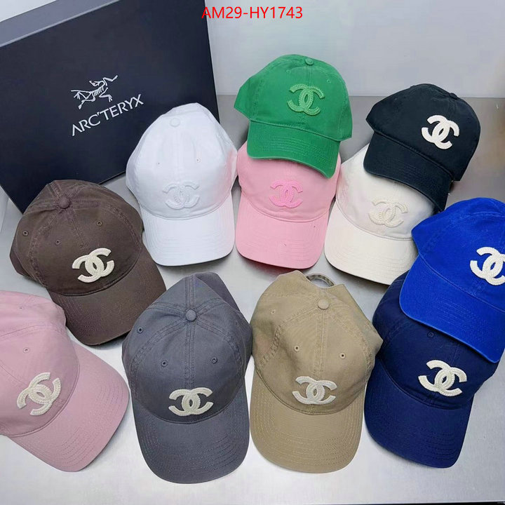 Cap (Hat)-Chanel buy replica ID: HY1743 $: 29USD
