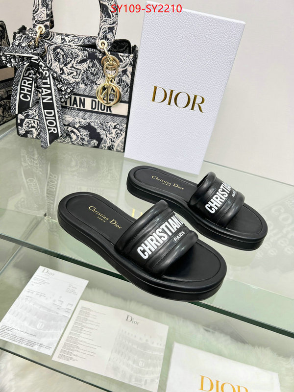 Women Shoes-Dior knockoff highest quality ID: SY2210 $: 109USD