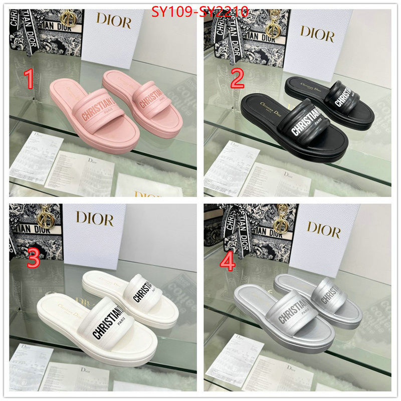 Women Shoes-Dior knockoff highest quality ID: SY2210 $: 109USD