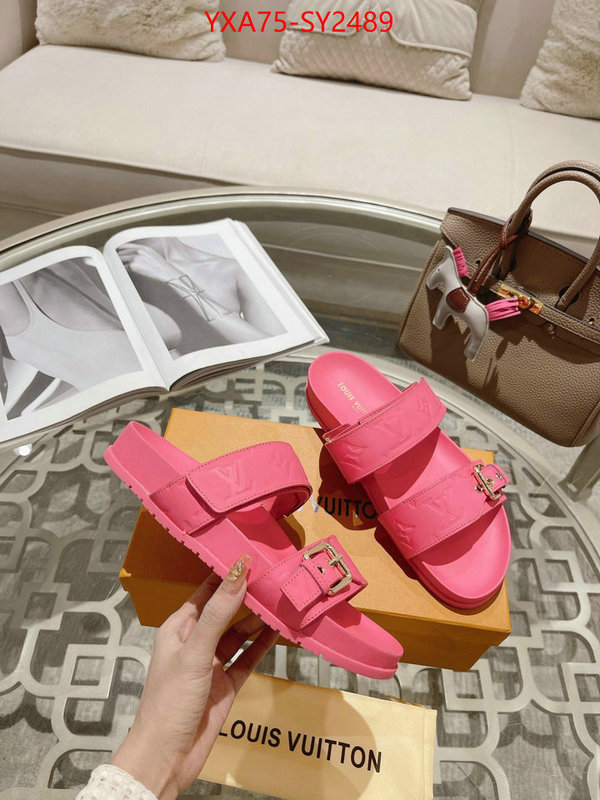 Women Shoes-LV aaaaa class replica ID: SY2489 $: 75USD