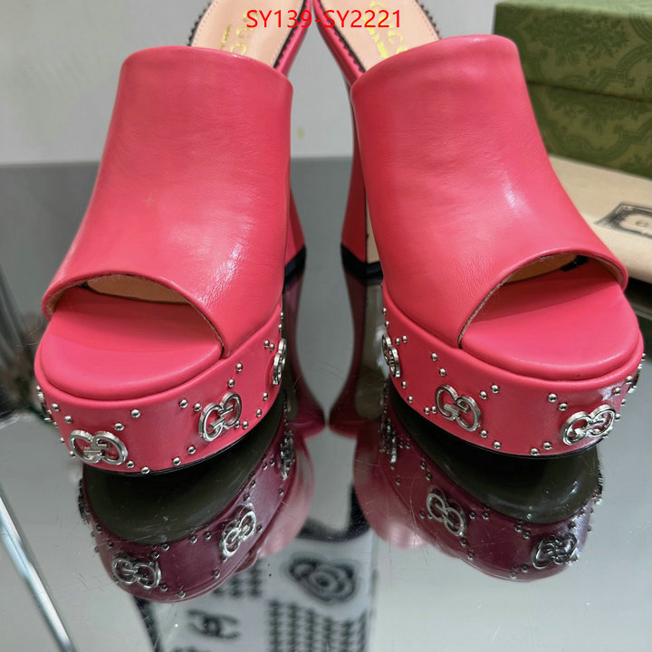 Women Shoes-Gucci shop ID: SY2221 $: 139USD