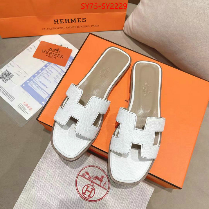 Women Shoes-Hermes best replica new style ID: SY2229 $: 75USD