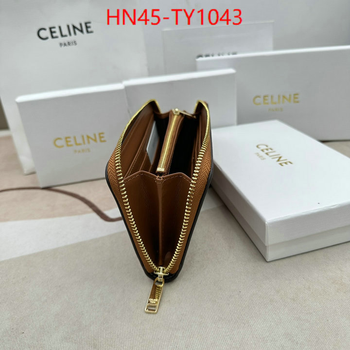 CELINE Bags(4A)-Wallet,replica aaaaa designer ID: TY1043,$: 45USD