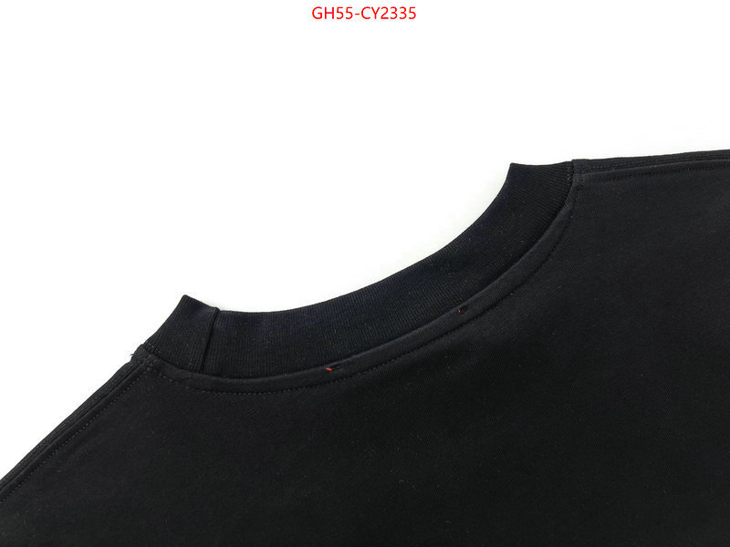 Clothing-Gucci online sale ID: CY2335 $: 55USD