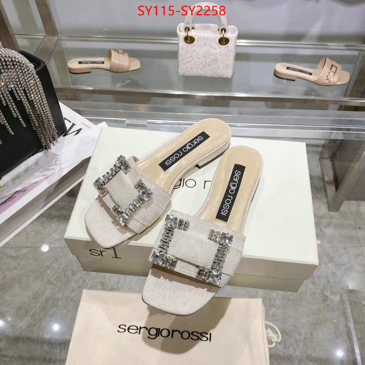 Women Shoes-Sergio Rossi high quality online ID: SY2258 $: 115USD