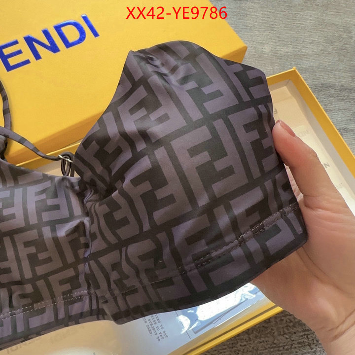 Swimsuit-Fendi,buy 1:1 ID: YE9786,$: 42USD