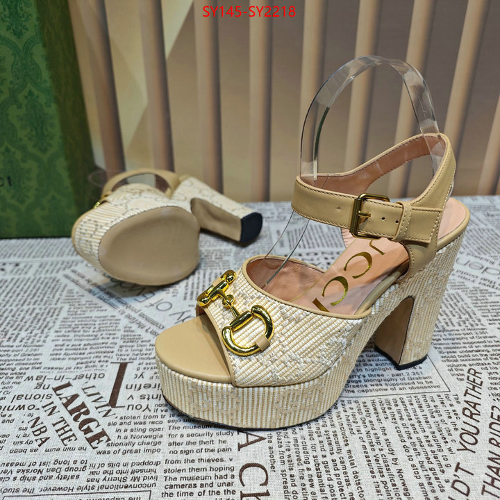 Women Shoes-Gucci buy 1:1 ID: SY2218 $: 145USD