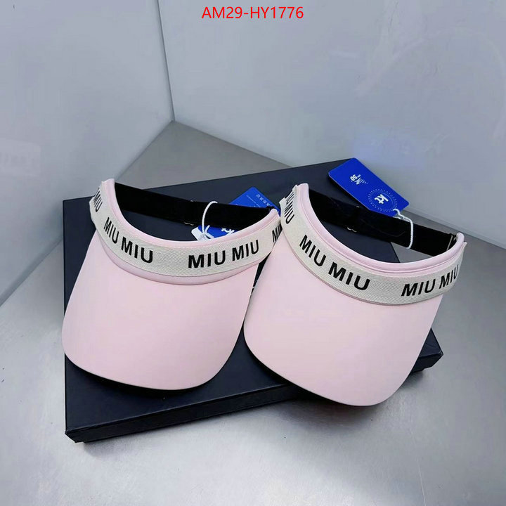 Cap(Hat)-Miu Miu high quality customize ID: HY1776 $: 29USD