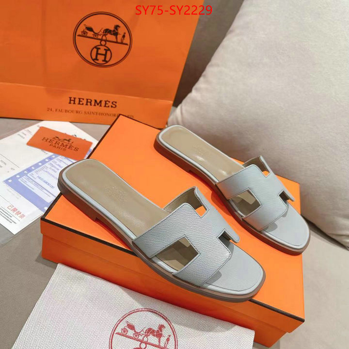 Women Shoes-Hermes best replica new style ID: SY2229 $: 75USD