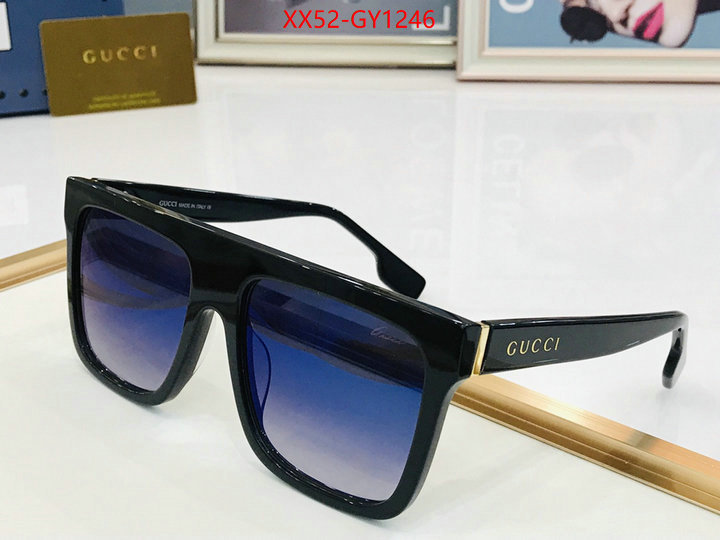 Glasses-Gucci,top sale ID: GY1246,$: 52USD