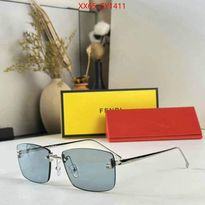 Glasses-Fendi,what is a counter quality ID: GY1411,$: 65USD