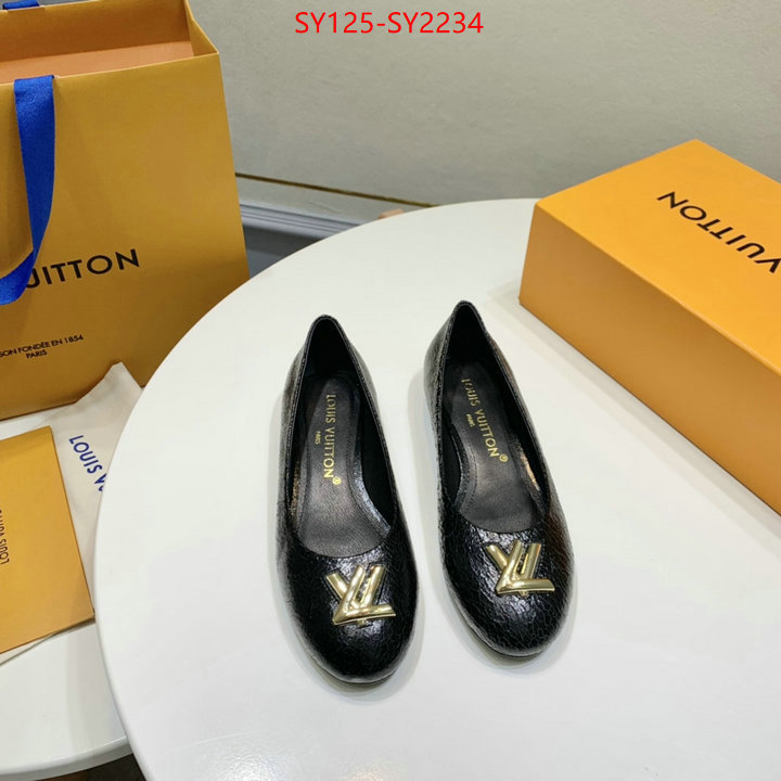 Women Shoes-LV the highest quality fake ID: SY2234 $: 125USD