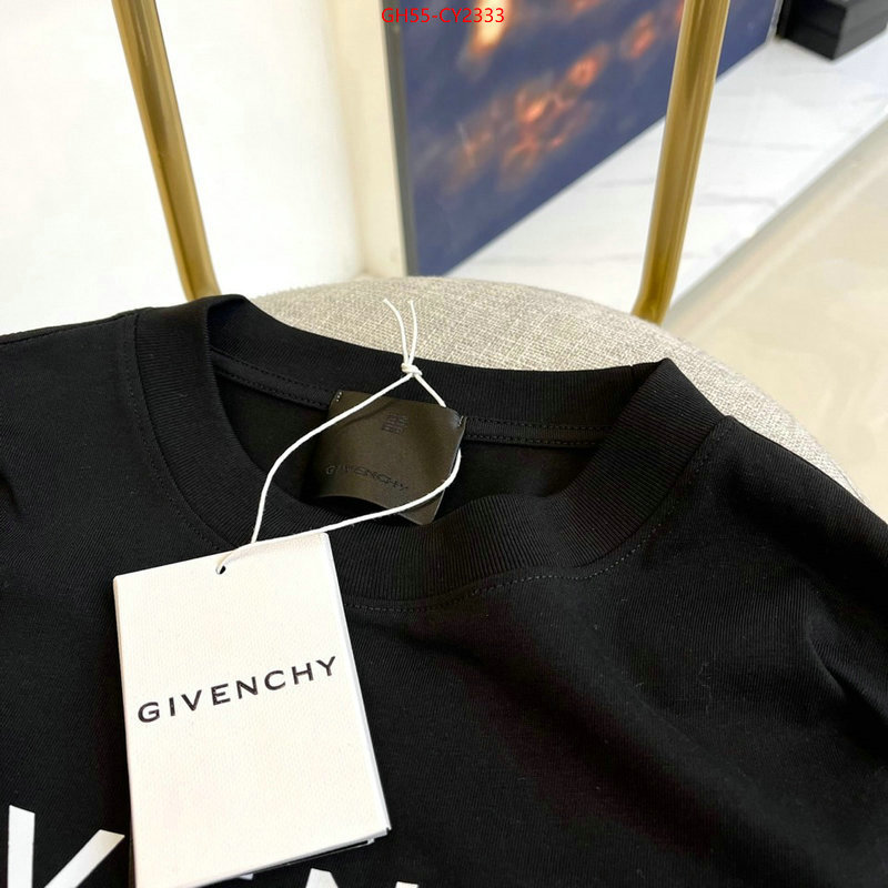 Clothing-Givenchy shop the best high authentic quality replica ID: CY2333 $: 55USD