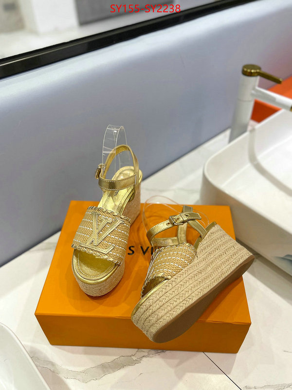 Women Shoes-LV luxury fashion replica designers ID: SY2238 $: 155USD