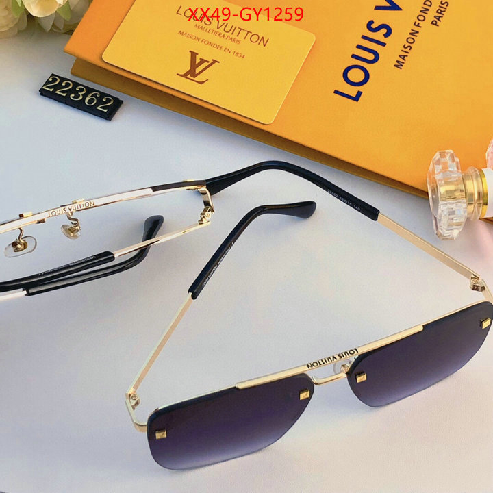 Glasses-LV,designer 1:1 replica ID: GY1259,$: 49USD