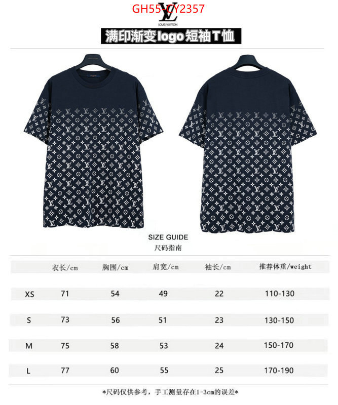 Clothing-LV how to buy replica shop ID: CY2357 $: 55USD